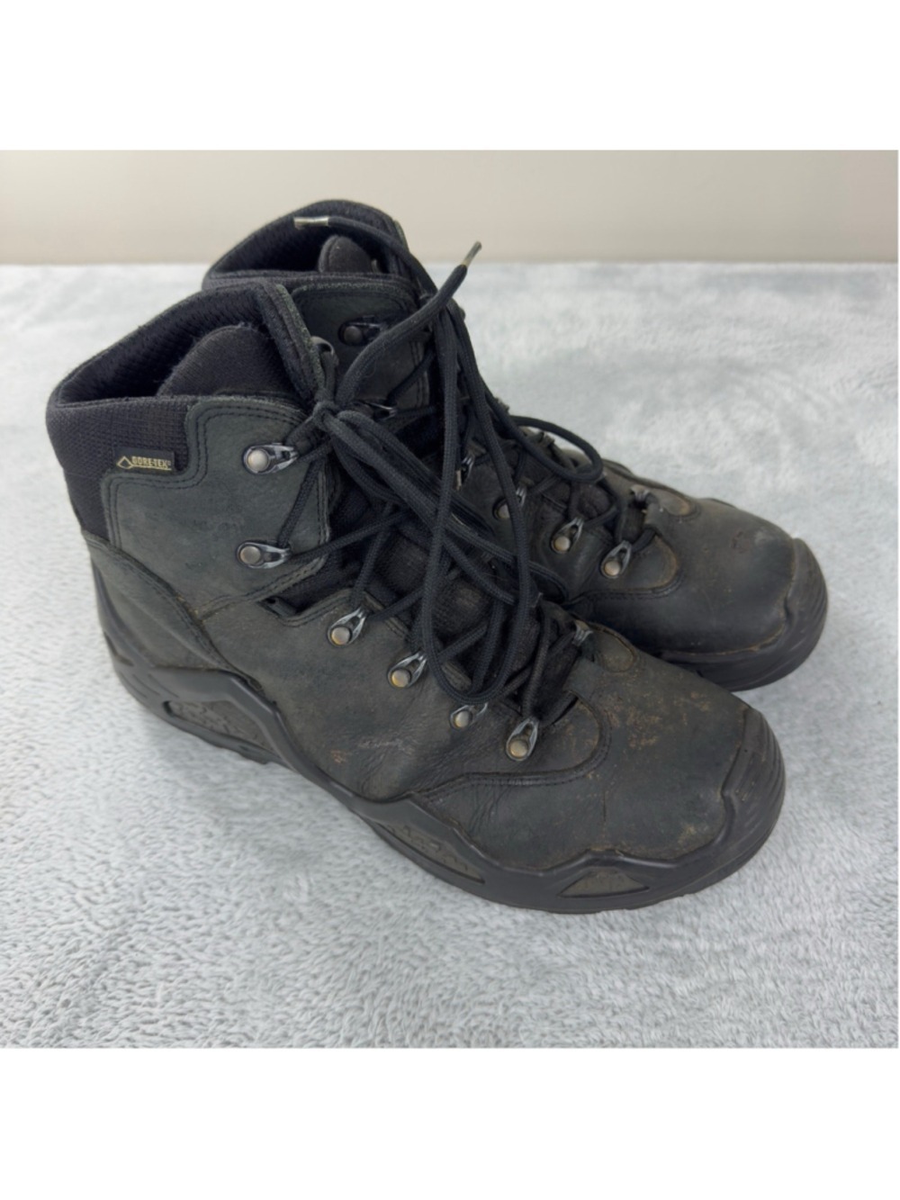 Lowa Men's Black Gore-Tex Z-6N Boots Size 11 US 10 UK 44.5 EU